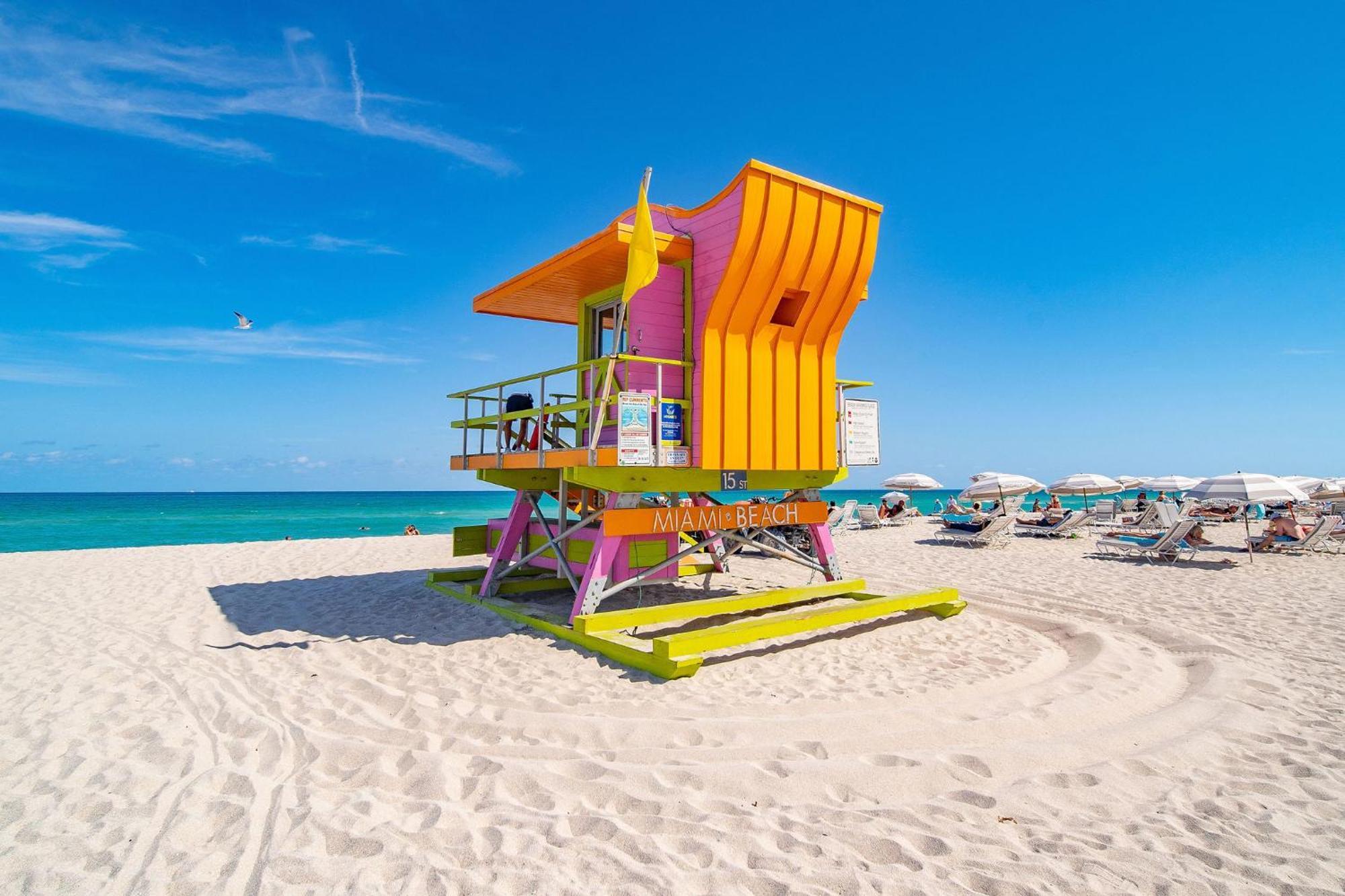 Apartment Beachside 1 B/r, W/2 Queen Beds, Ocean Drive Sobe *