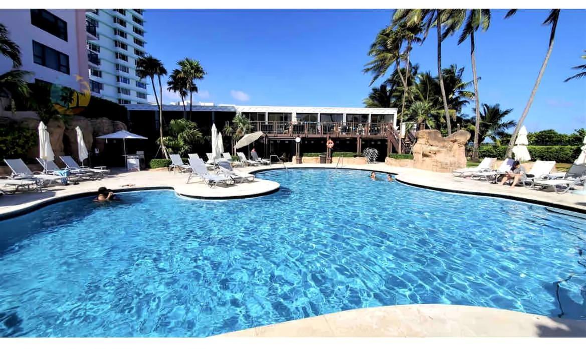Miami Oceanfront- Pool Bar & Gym & Miami Beach