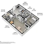 2B/2B, Free Parking, South Beach, 1 Block 2 Beach