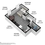 Charming Large Studio Near Ocean Dr - South Beach