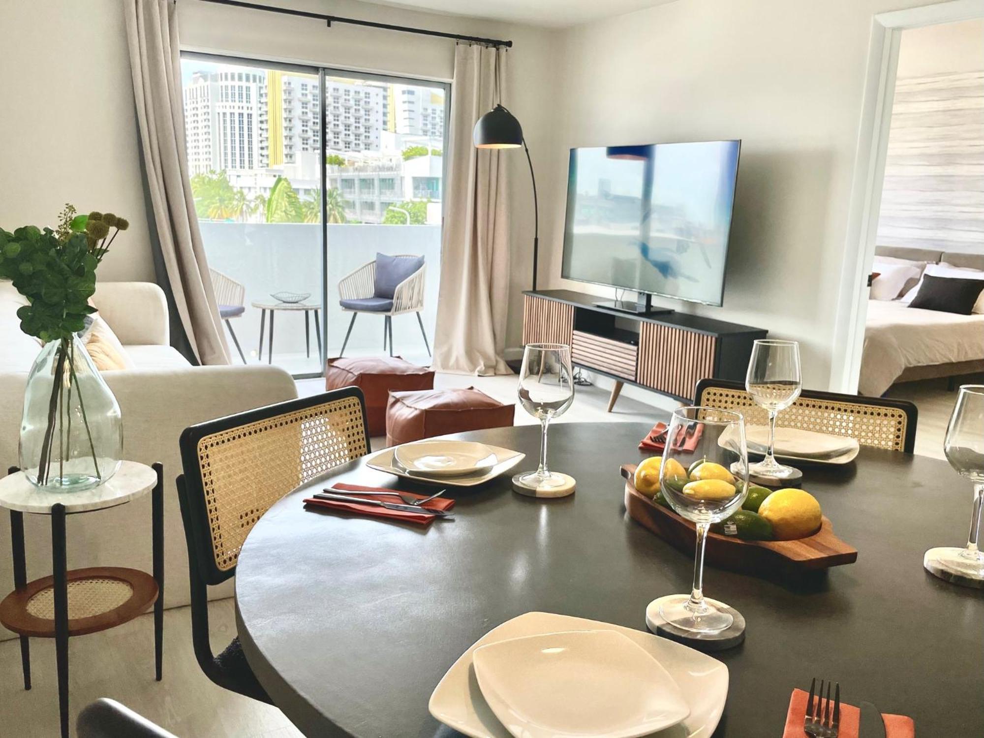 Apartment Zen Vibe On The /700 Sqft Miami Beach