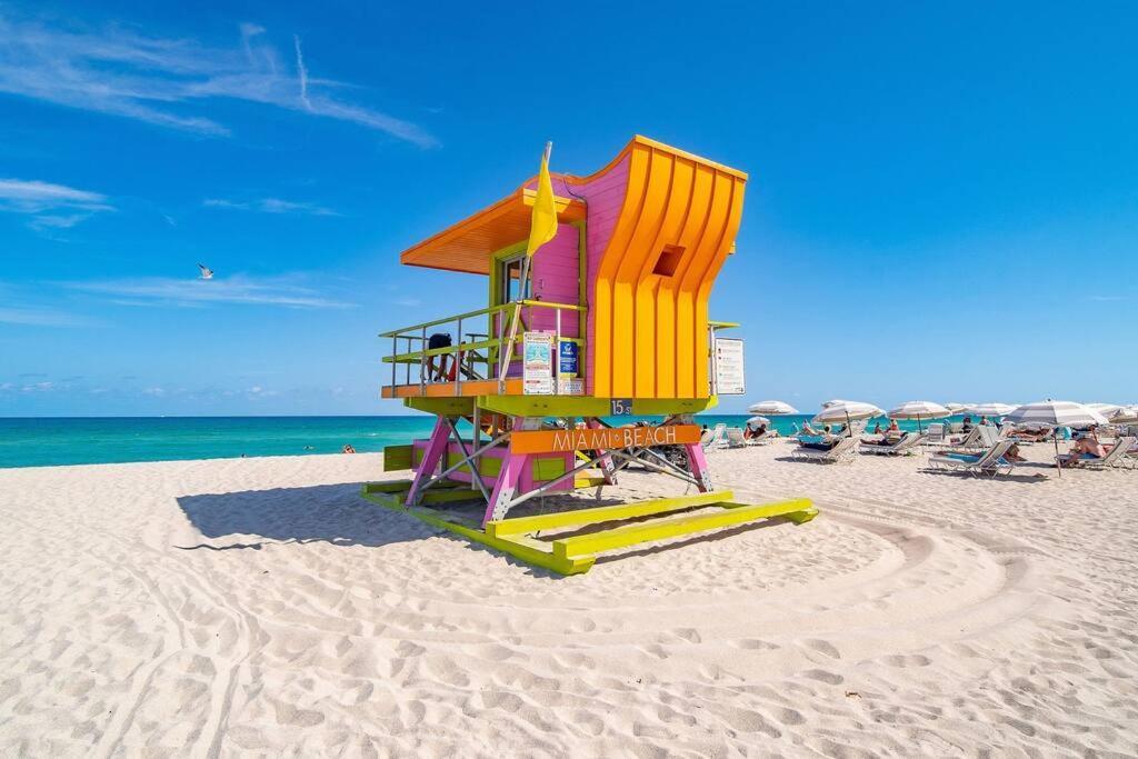 Easy Ocean Dr Beach, 2 Queenbeds Miami Beach