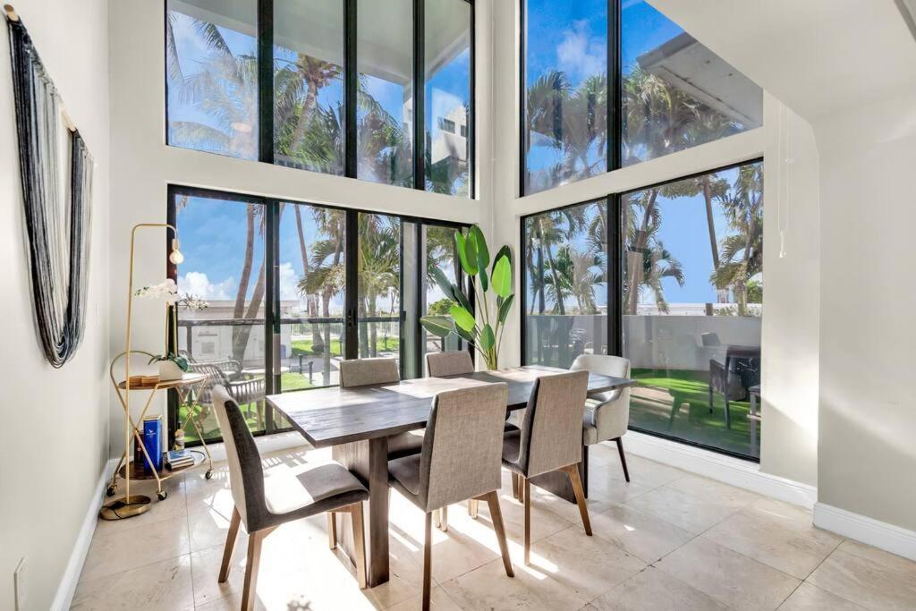 Ventur Loft 2-story Beachfront Scenic Views Miami Beach
