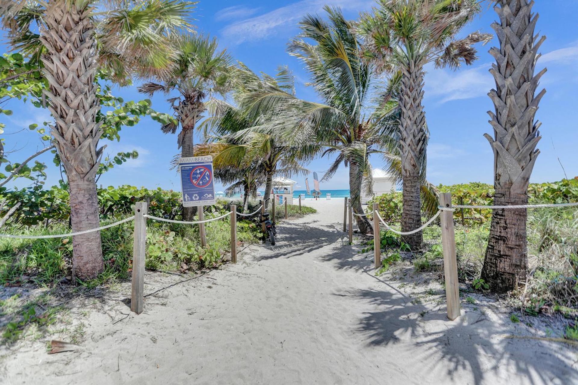 Apartment Beachside With Amenities, Including Pools, Gym, And Bathtub 708 *