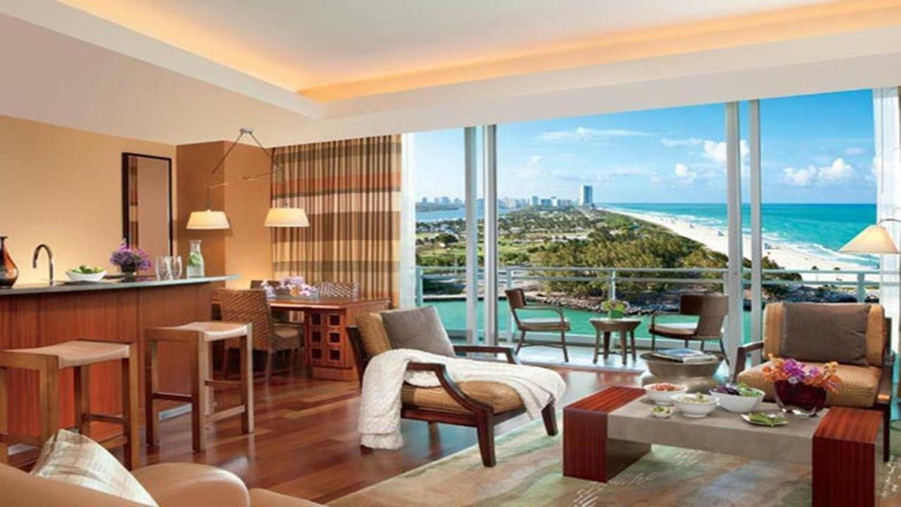Ritz Carlton Bal Harbour 2 Bedroom With 3 Beds Sleep 7 Direct Ocean Views 3 Balconies High Floor Living And Dinning And Full Kitchen Apartment Miami Beach