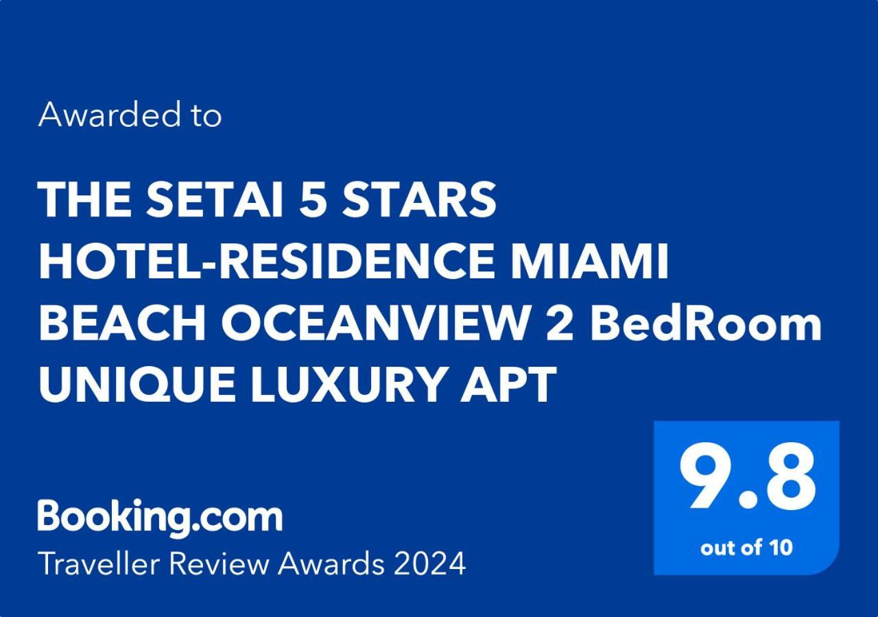 Aparthotel The Setai 5 Stars Hotel-residence Miami Oceanview 2 Bedroom Unique